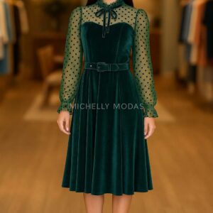 Vestido Midi Verde
