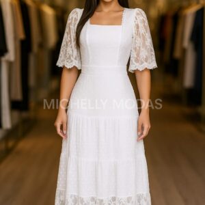 Vestido Longo Branco