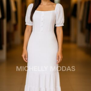 Vestido Longo Branco